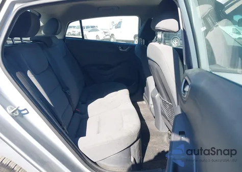 2020 Hyundai Ioniq Hybrid Blue from USA, damaged, VIN KMHC65LC0LU235666